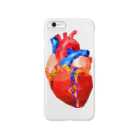 OFUNE's MarketのGlass Heart Smartphone Case