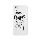 HER AND MARSHMALLOWのI'm DOGUE フレンチブルドッグ スマホケース