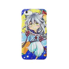 松(絵描き)のてがみ猫泣き顔 Smartphone Case