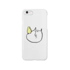 やさぐれねこのきれいなグッズのやさぐれねこ（鳥乗り） Smartphone Case