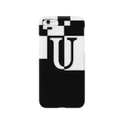 シンプルデザイン：Ｔシャツ・パーカー・スマートフォンケース・トートバッグ・マグカップのシンプルデザインアルファベットU Smartphone Case