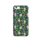 tatsushimbunのRose pattern スマホケース