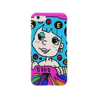 ☆Super Duper☆のSUPER☆DUPER 女の子ver iPhoneケース Smartphone Case