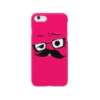 Yuji_Kunのi*Color - HIGEMEGANE* 【Strawberry】 Smartphone Case