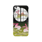 kurukurusakuraの月に遊ぶ Smartphone Case