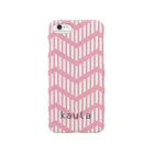 kaulaのkaula_zigzag01(pink) Smartphone Case