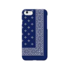 garyu_by_HiRiver_Designのヴィンテージバンダナblue Smartphone Case