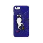 工房ＨＡＮＺＯＵのネコ★猫★ねこ　星空ニャンコ　白にゃんこ Smartphone Case