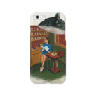 hamamo's shopの喫茶店の女性 Smartphone Case