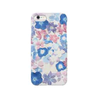 ぽんずらいおんのいろいろ紫陽花押し花シール柄 Smartphone Case