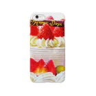 SWEET*× SWEET*のフルーツたくさんケーキのスマホケース Smartphone Case