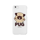 Yurie Kato ┃ パグのランランのPUG(color) スマホケース