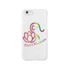 SawadeechaoのHappyElephant（マルチピンク） Smartphone Case