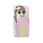 nico2pecoのサングラスの女の子 Smartphone Case