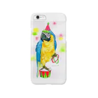 yummy.toy boxのルリコンゴウインコ Smartphone Case