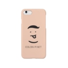 colon-pのコロンピさんのiPhoneケース（サーモンピンク） Smartphone Case