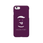 colon-pのコロンピさんのiPhoneケース（髪の巧カラー） Smartphone Case