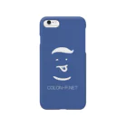 colon-pのコロンピさんのiPhoneケース（ブルー） Smartphone Case