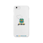 pololo.park!のビンズiPhoneケース(白) Smartphone Case