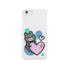 ~Good Luck Charm~　海月叶音の【再販】ほっこりクマさん　背景付version Smartphone Case