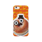 HSMT design@NO SK8iNGのHSMT design Mr.D ORANGE BIG FACE Smartphone Case