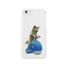 愛犬太郎のグッズのクジラに乗った太郎【柴犬】 Smartphone Case