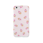 猫畑商店(=^・^=)のピンクのカップケーキ Smartphone Case