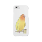 まめるりはことりの得意げ可愛い　コザクラインコちゃん【まめるりはことり】 Smartphone Case