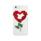 tak8455のHeart of rose Smartphone Case