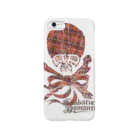 Sabbatic RomanceのSkull(Red) スマホケース