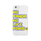 PANDA MADNESS "PDMS"のNO PANDA NO LIFE スマホケース