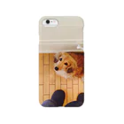 へんてこの料理を欲しがる犬 Smartphone Case