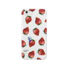 BenizakeのFruit series!! -strawberry- white Smartphone Case