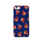 BenizakeのFruit series!! -strawberry- navy スマホケース