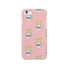 HAPPY MILK MARKETのカップ入りウサギちゃん【ピンク】 Smartphone Case