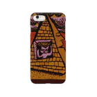 HARION=HARIONのpeace on earth （猫とピラミッド） Smartphone Case