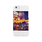 aoki_tanの夜のカフェ Smartphone Case