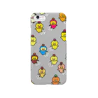 popopom777のんぱんぱダンス会場(こいめグレー) Smartphone Case