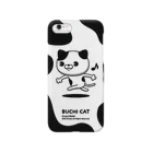 4A-Studio（よんえーすたじお）のにゃんこMAX（ブチ猫） Smartphone Case