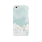 片陸遼助のピグマと雪だるま Smartphone Case