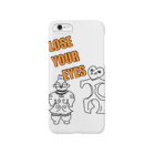 te4_cafeのclose_eyes Smartphone Case