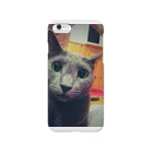 ねこといろいろの困った顔のねこ 猫 Smartphone Case