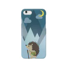 ごろねの登山ハリネズミ（きのこポーチつき）夜 Smartphone Case