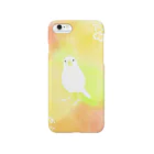 ぽっぴぶんぶんちょ工房の春の白文鳥 Smartphone Case