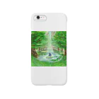 Trifolium repensの森と妖精 Smartphone Case