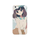 macoの帽子と空 Smartphone Case