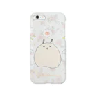 momopiss.shopのおひるねむし。「ハート」(小花柄) Smartphone Case