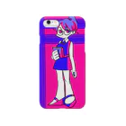 RISURISU04の青とピンク Smartphone Case