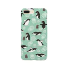 123izmのペンギン（緑） Smartphone Case