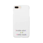 かもラグのラクかものInvisible effort and visible result Smartphone Case